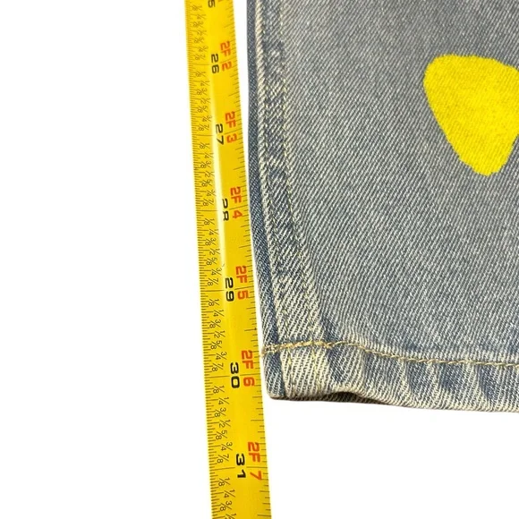 Designer Mirco Gaspari Hand Painted Jeans - Picture 8 of 9